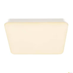 SIMA, wewnętrzna oprawa ścienna i sufitowa natynkowa LED, prostokątna, biała, 3000 K, ściemnialna (1005087) - SLV