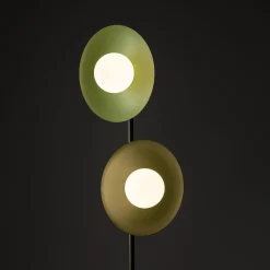 SLATE MIX GLASS LAMPA PODŁOGOWA 2XG9 (16139) - TK Lighting