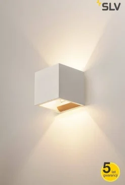 SOLID CUBE ścienna, QT14, szara max. 25W