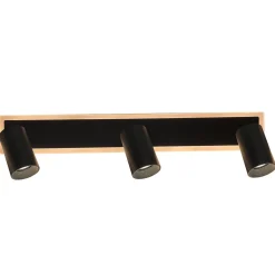 Spot Parma 3 3xGU10 + LED CCT czarny (LP-0612/3WS BK) - Light Prestige