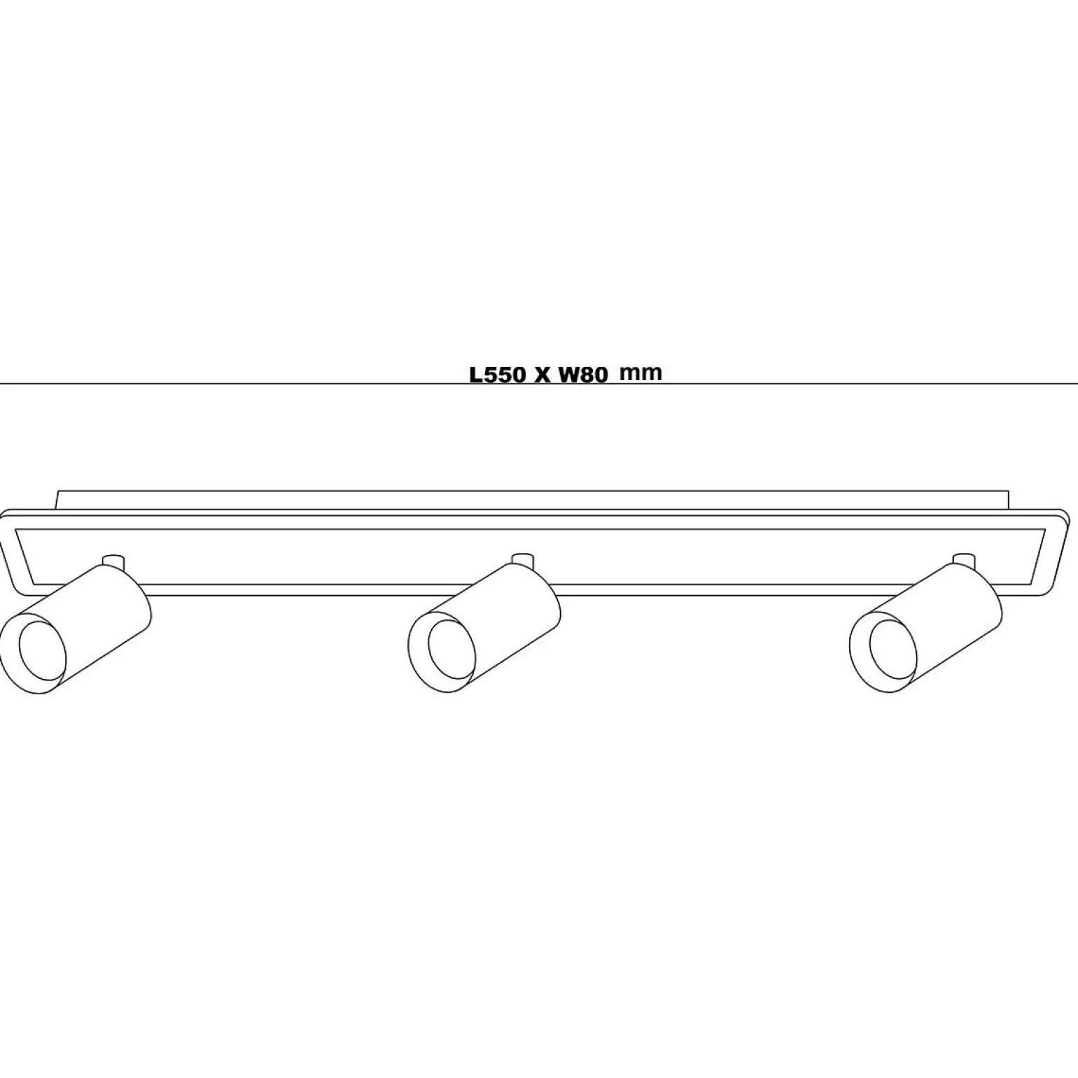 Spot Parma 3 3xGU10 + LED CCT biały (LP-0612/3WS WH) - Light Prestige