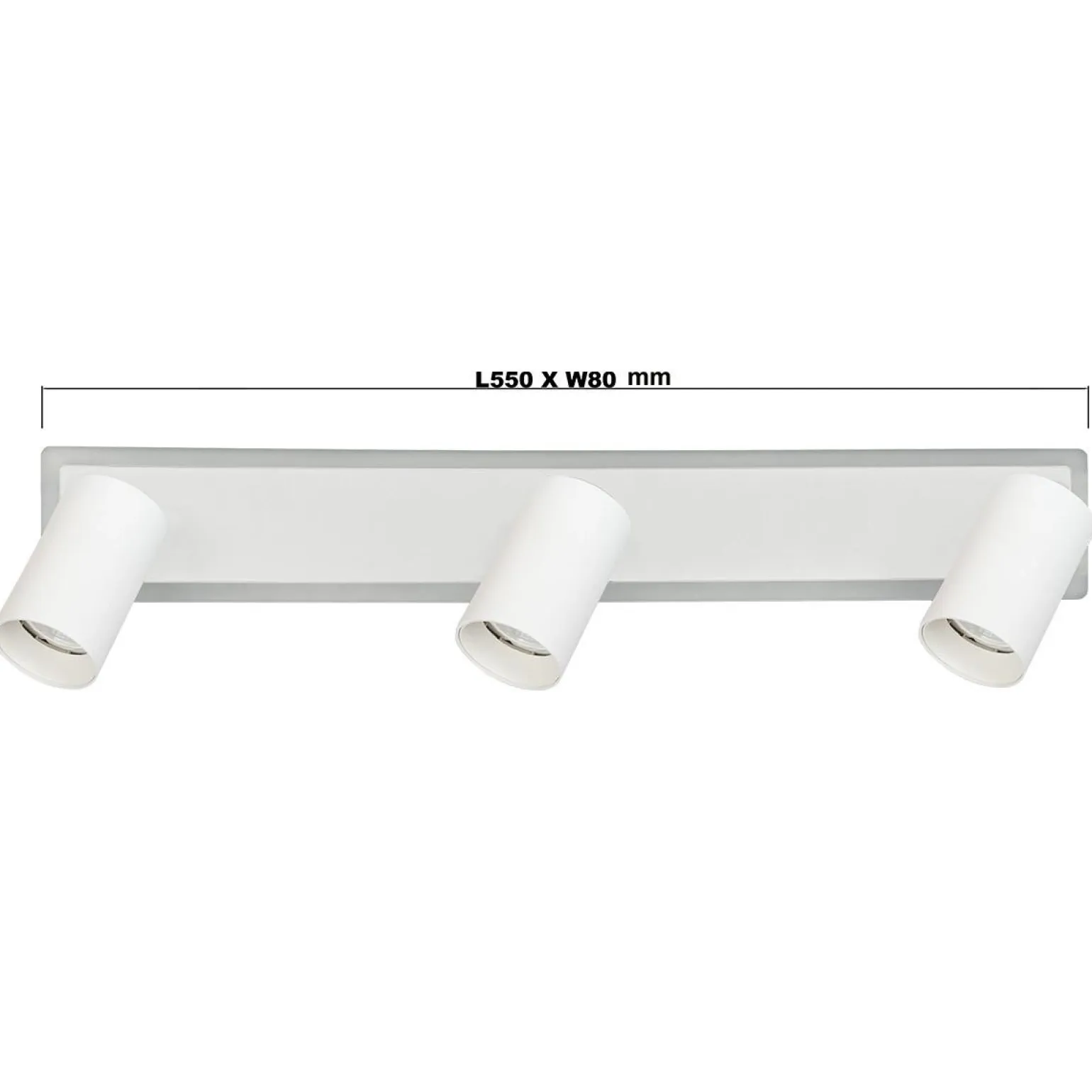 Spot Parma 3 3xGU10 + LED CCT biały (LP-0612/3WS WH) - Light Prestige