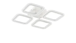 STELLAR LAMPA SUFITOWA BIAŁA-CHROM/WHITE-CHROME (MS232040R-WH) - Zuma Line