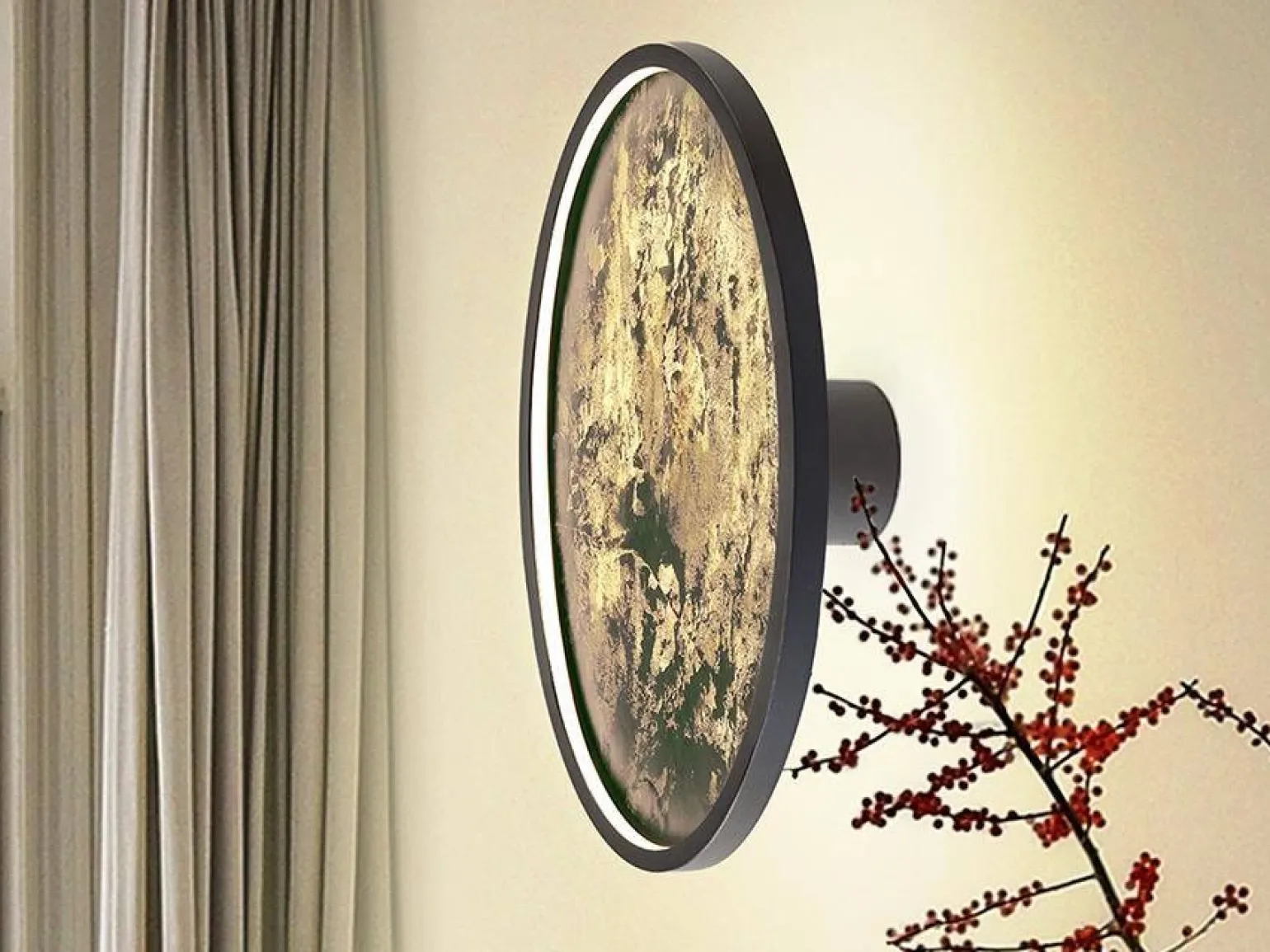 Stone kinkiet - lampa sufitowa ∅60 (803755) - Schuller