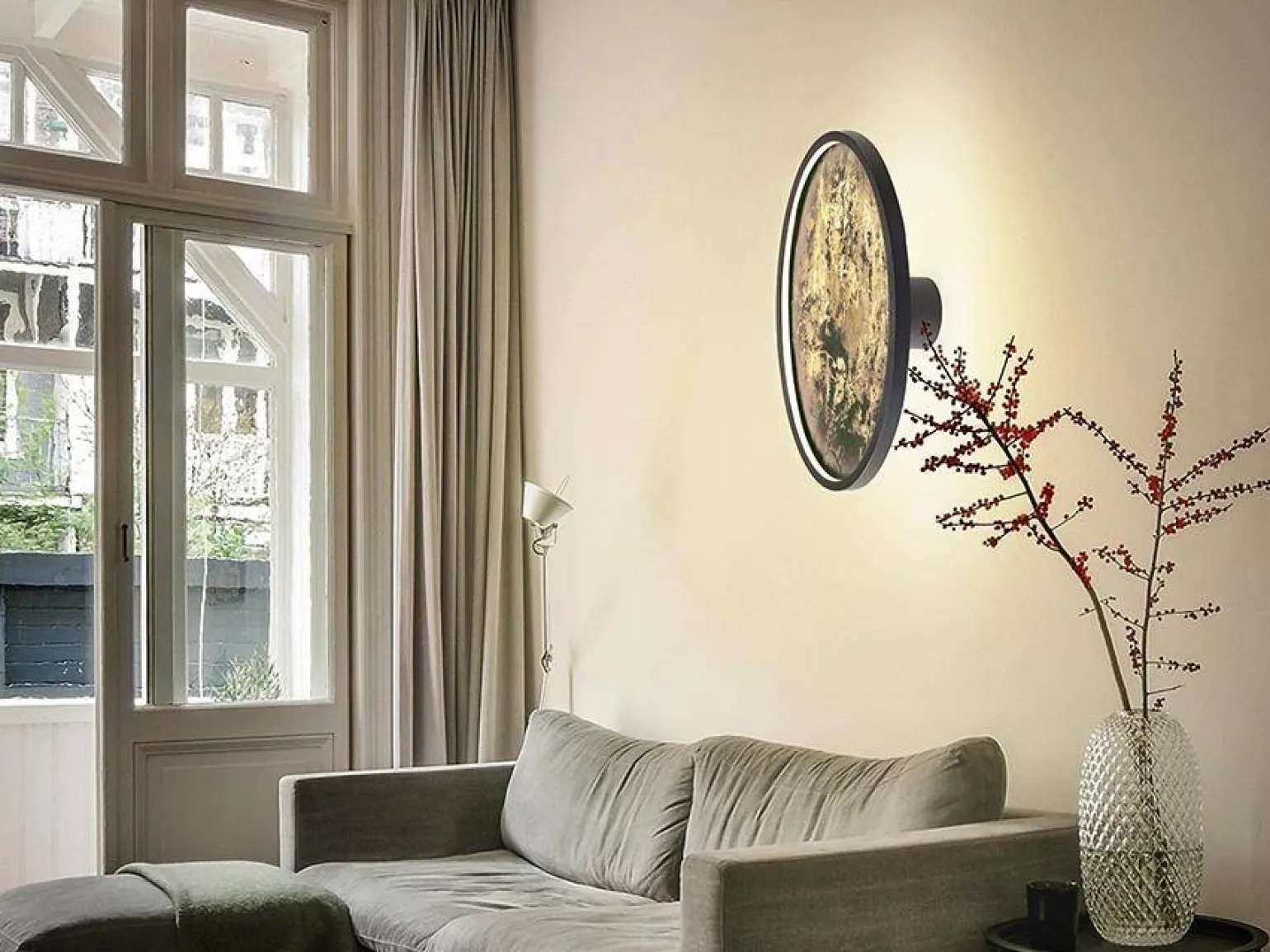 Stone kinkiet - lampa sufitowa ∅60 (803755) - Schuller