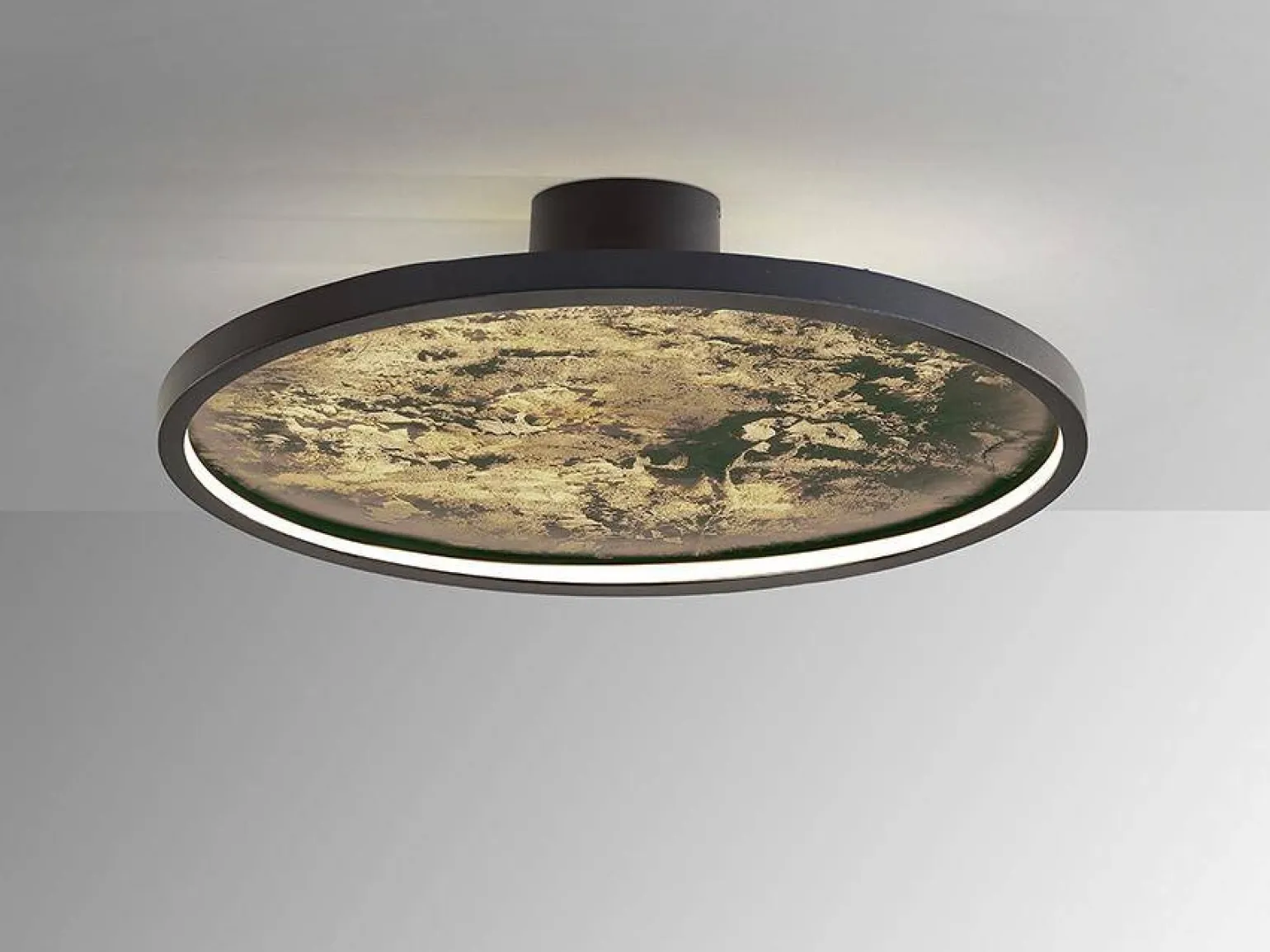 Stone kinkiet - lampa sufitowa ∅60 (803755) - Schuller