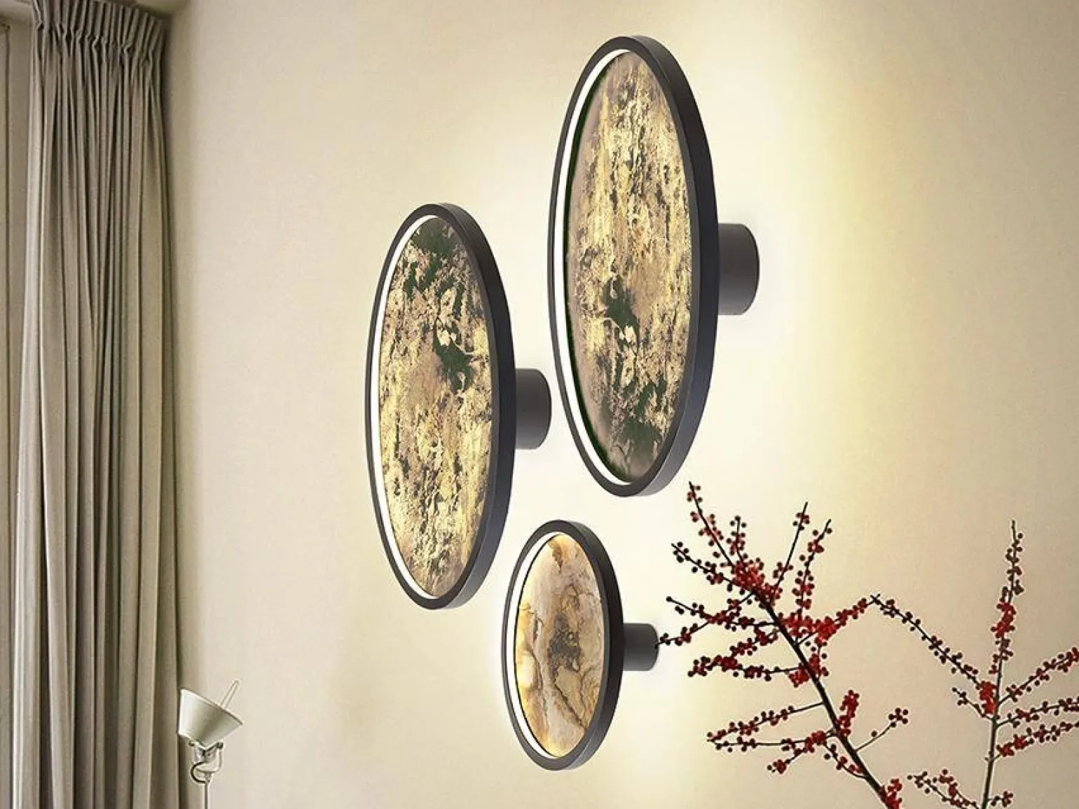 Stone kinkiet - lampa sufitowa ∅60 (803755) - Schuller