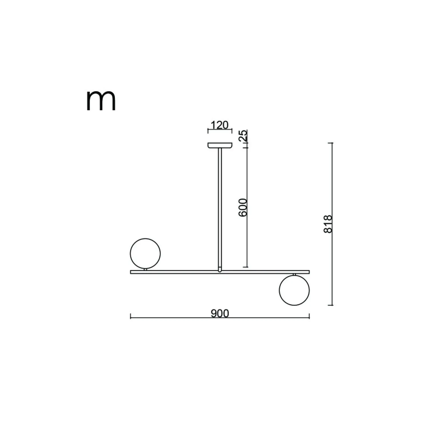 SUGURI C biała lampa sufitowa w rozmiarze M z podwyższoną szczelnością IP44 (SGC311RS6) - Ummo