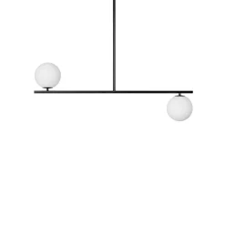 SUGURI C czarna lampa sufitowa w rozmiarze L (SGC322R36) - Ummo