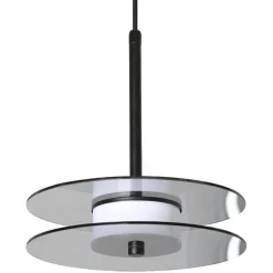 Szklana lampa wisząca Casy dymna LED CCT (LP-3176/1P S SM) - Light Prestige