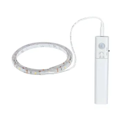 Taśma LED na baterie 1m 3000K 2W 156lm czujnik ruchu 4x bateria AAA 5V Biały (PL78899) - PAULMANN