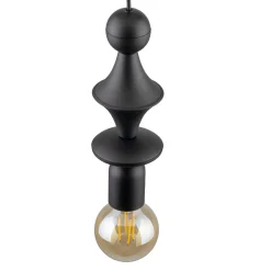 TOWER BLACK Lampa wisząca przy lustrze 1XE27 (10871) - TK Lighting