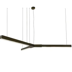 TRIKAL Z - lampa zwieszana - mosiądz patyna mat - średnica 214 cm - 3000K (5224) - ANTIGO