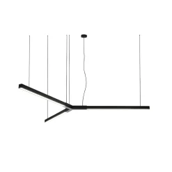 TRIKAL Z - lampa zwieszana - stal czarna - średnica 174 cm - 3000K (5223) - ANTIGO