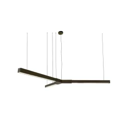TRIKAL Z - lampa zwieszana - mosiądz patyna mat - średnica 134 cm - 3000K (5220) - ANTIGO