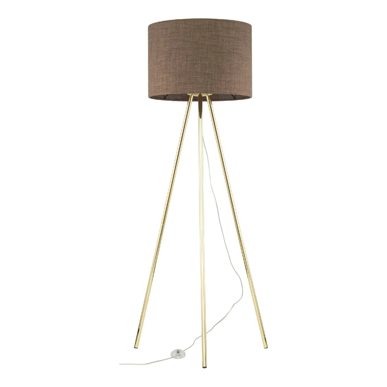 UMBERTO BROWN GOLD LAMPA PODŁOGOWA 1 (16032) - TK Lighting