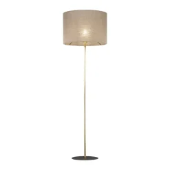 UMBERTO LINEN GOLD LAMPA PODŁOGOWA 1 (16035) - TK Lighting