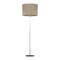UMBERTO LINEN GOLD LAMPA PODŁOGOWA 1 (16035) - TK Lighting