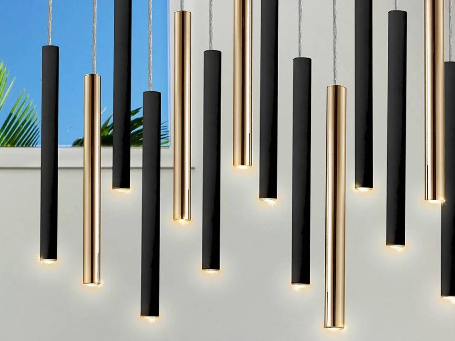 Varas lampa wisząca 14L (373425GD) - Schuller