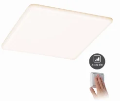Veluna VariFit Panel LED IP44 21W 3000K 3-st ściemniane 215x215mm Tworzywo sztuczne (PL93062) - PAULMANN