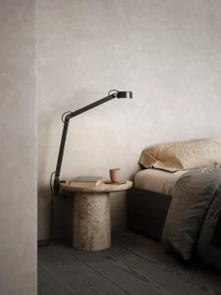 Wielofunkcyjna lampa stołowa NOBU Nordlux LED Metal Czarny