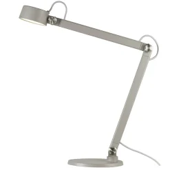 Wielofunkcyjna lampa stołowa NOBU Nordlux LED Metal Szary