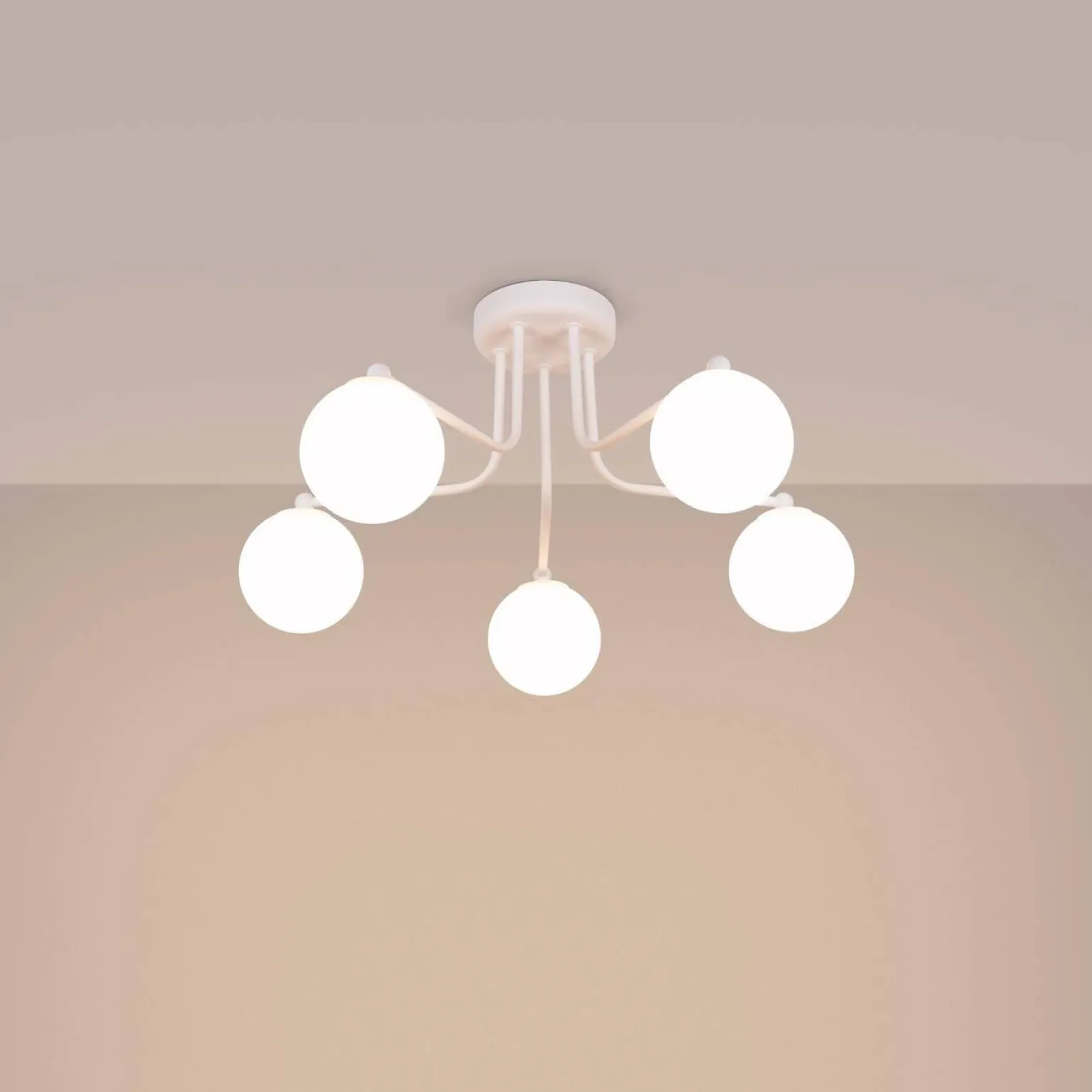 Żyrandol ASTRAL 5 biały (SL.1660) - Sollux Lighting