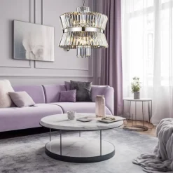 Żyrandol AURELIA CHROME 12xE14 (ML0406) - Milagro