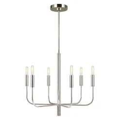 Żyrandol Brianna (FE-BRIANNA6-PN) - Elstead Lighting