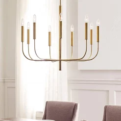 Żyrandol Brianna (FE-BRIANNA9-BB) - Elstead Lighting