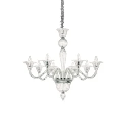 Żyrandol BRIGITTA Przezroczysty (BRIGITTA_SP8_TRASPARENTE) - Ideal Lux