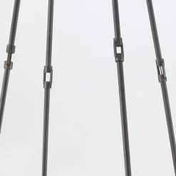 Żyrandol Cairo - 8 źródeł światła - Miejski brąz (QN-CAIRO8-UBZ-CR) - Quintiesse