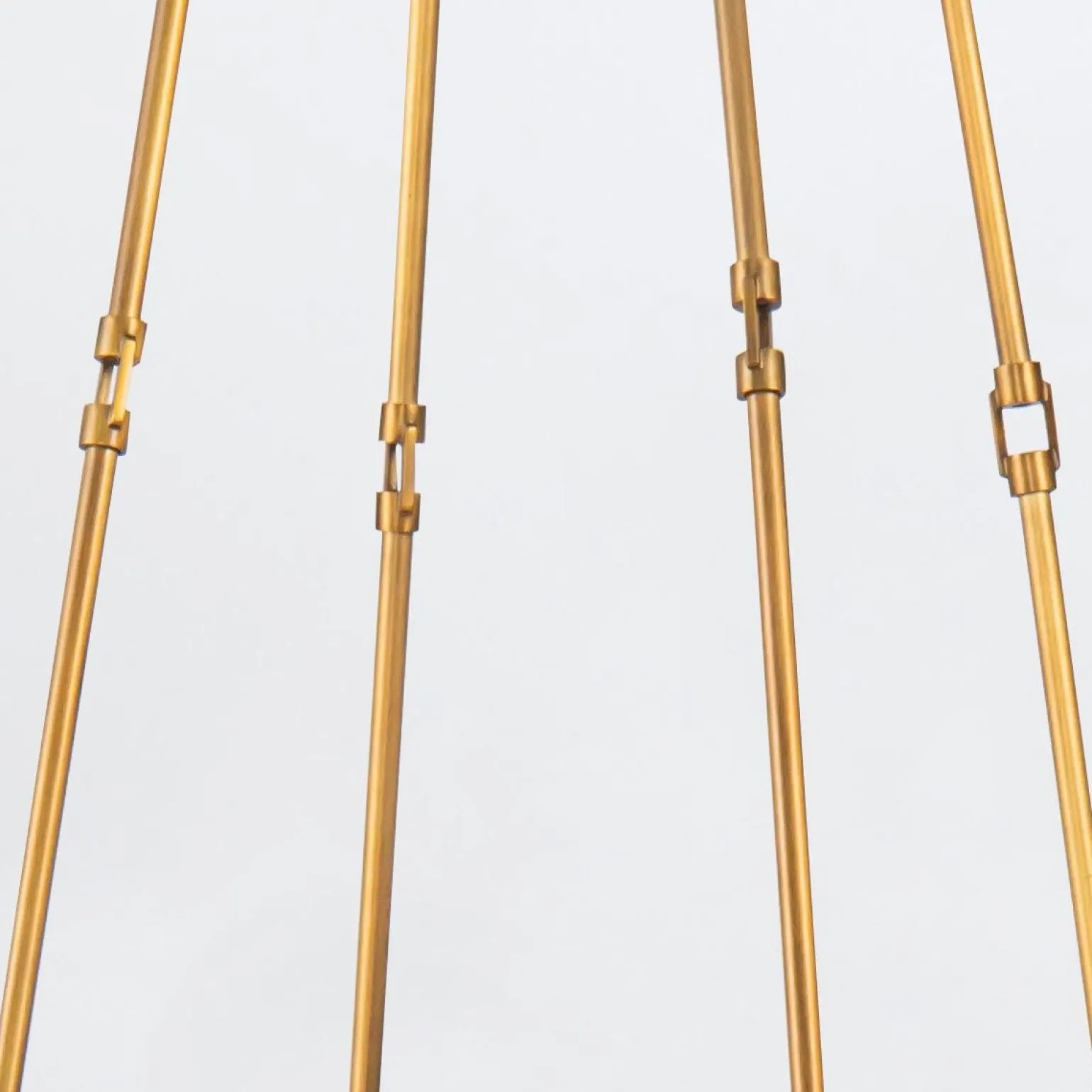 Żyrandol Cairo - 8 źródeł światła - Vintage mosiądz (QN-CAIRO8-VBS-CR) - Quintiesse