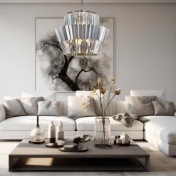 Żyrandol DONNA CHROME 12xE14 (ML0416) - Milagro