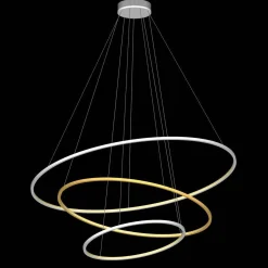 Żyrandol ECHO 60 + 90 + 120 czarny 4000 (67761) - Ramko