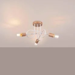 Żyrandol EMBER 3 biały (SL.1474) - Sollux Lighting