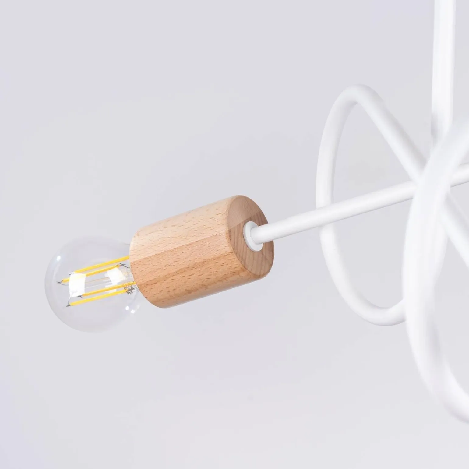 Żyrandol EMBER 3 biały (SL.1474) - Sollux Lighting