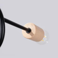 Żyrandol EMBER 5 czarny (SL.1478) - Sollux Lighting