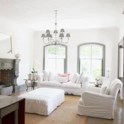 Żyrandol Finsbury Park (FP9-POL-NICKEL) - Elstead Lighting