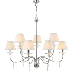 Żyrandol Finsbury Park (FP9-POL-NICKEL) - Elstead Lighting