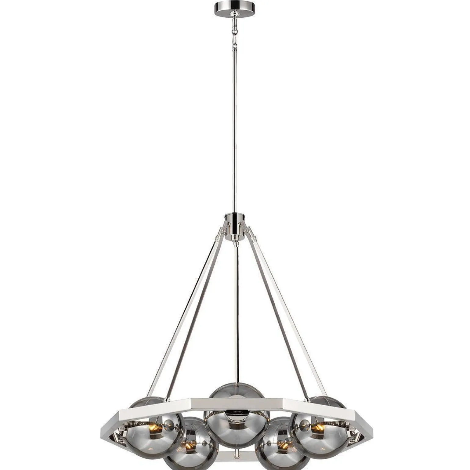 Żyrandol Harper - 5 źródeł światła (QN-HARPER5) - Quintiesse