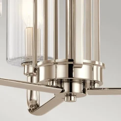 Żyrandol Kimrose - 3 źródeł światła - Polerowany nikiel (QN-KIMROSE3-PN) - Quintiesse