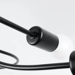 Żyrandol LEVAR 4 czarny (SL.1455) - Sollux Lighting