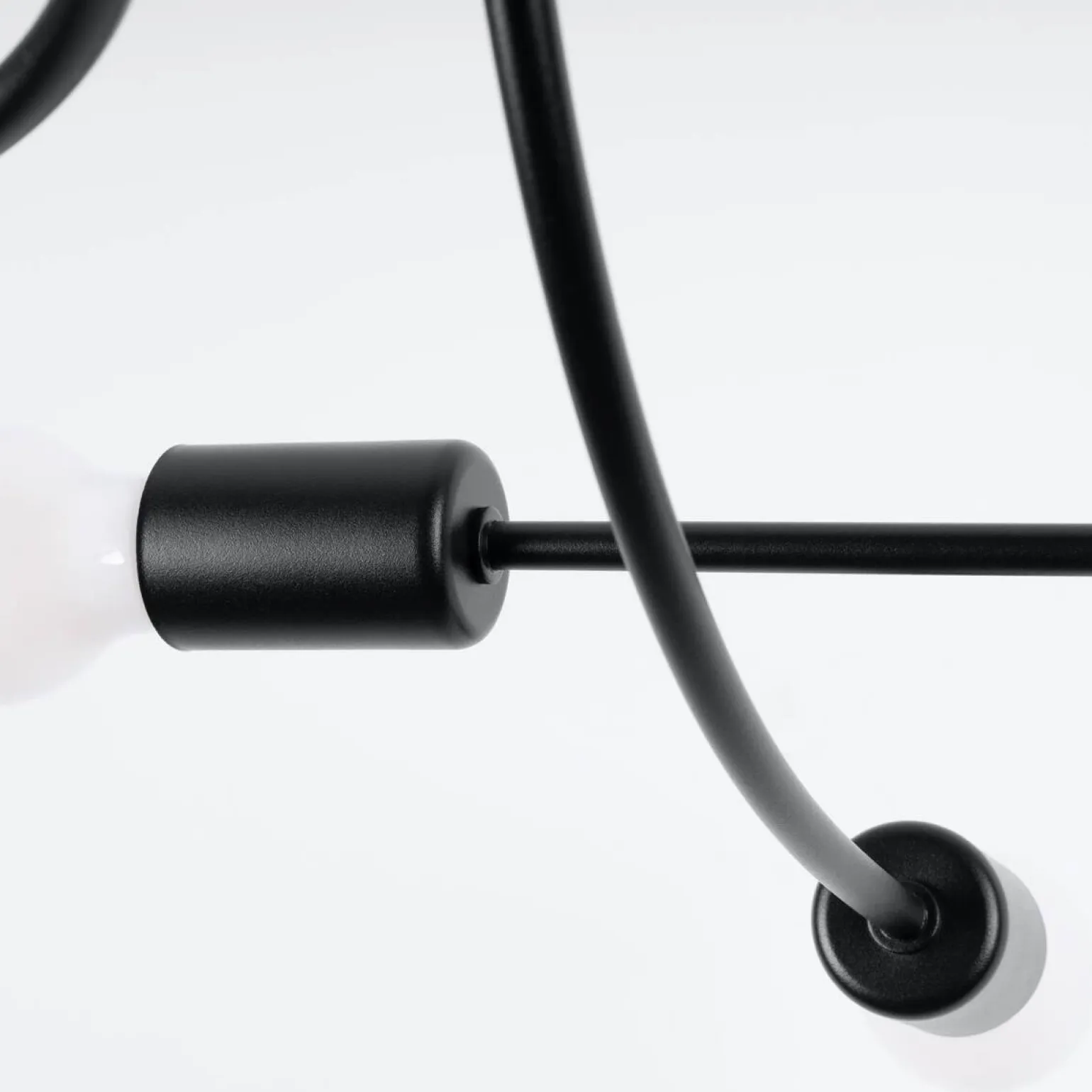 Żyrandol LEVAR 6 czarny (SL.1456) - Sollux Lighting