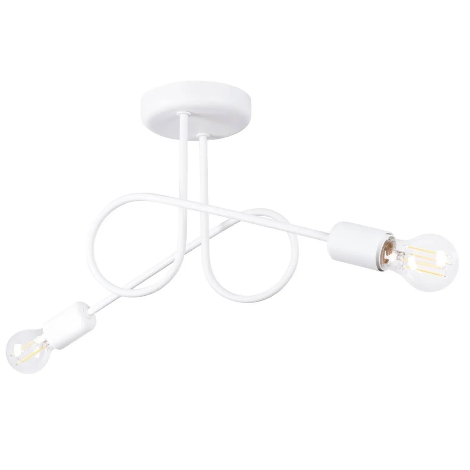 Żyrandol LOOP 2 biały (SL.1471) - Sollux Lighting