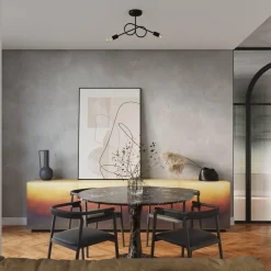 Żyrandol LOOP 2 czarny (SL.1472) - Sollux Lighting