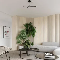 Żyrandol NORAH 6 czarny (SL.1452) - Sollux Lighting