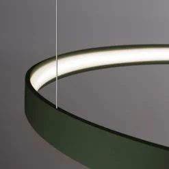 Żyrandol RIO 3 55/78/110 zielona oliwka LED 4000K (TH.382) - Thoro Lighting