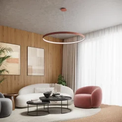 Żyrandol RIO 78 beżowy LED 4000K (TH.355) - Thoro Lighting