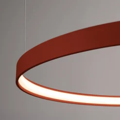 Żyrandol RIO 78 ochra czerwona LED 3000K (TH.396) - Thoro Lighting